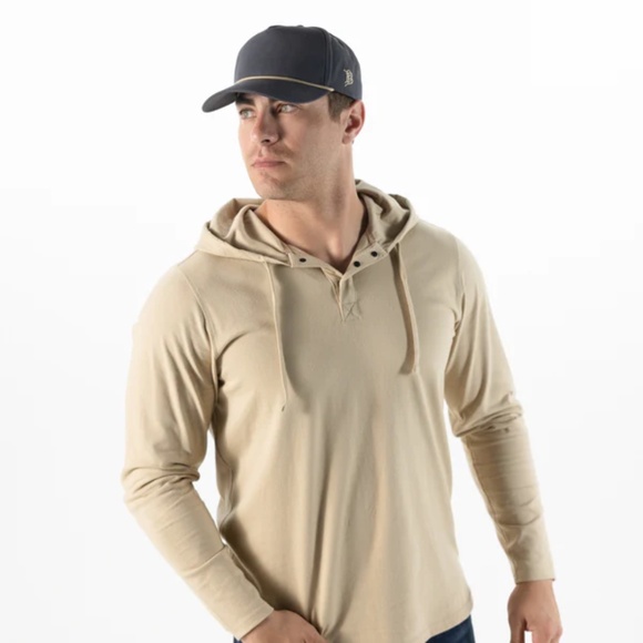 Branded Bills - Bare Curved Canvas 5 Panel Rope Hat - navy hat - Picture 4 of 8